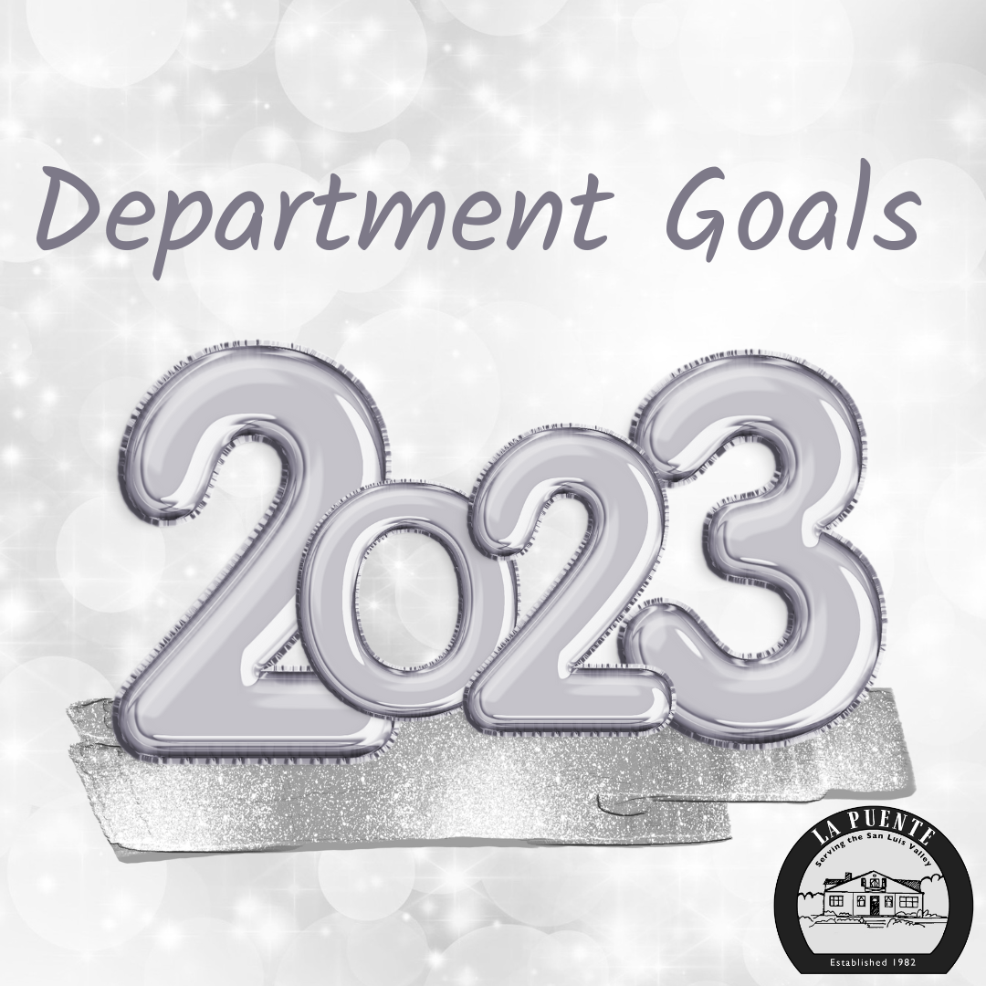 Department Goals for 2023